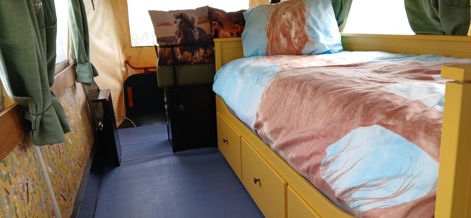 De Huifkar, Trekkershut Bij Sneek Hommerts Exterior foto