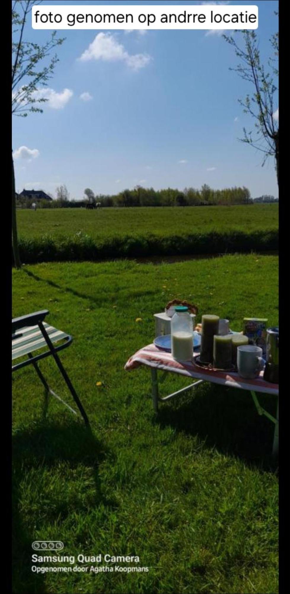 De Huifkar, Trekkershut Bij Sneek Hommerts Exterior foto